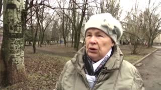 'Surviving through it is hard': resident of shell-hit Ukraine town