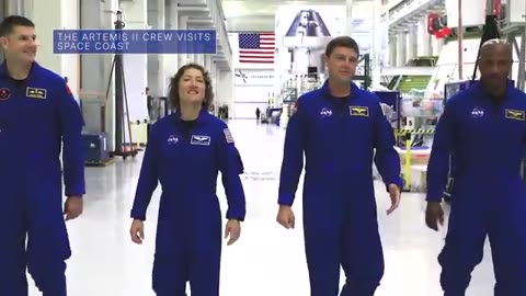 The Artemis Astronauts Check out their Ride to the moon on this week