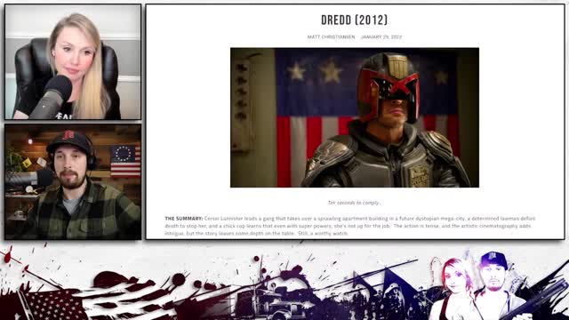 Dredd Review | Matt & Blonde Show 295