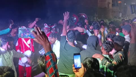 Wedding dance by desi villagers.