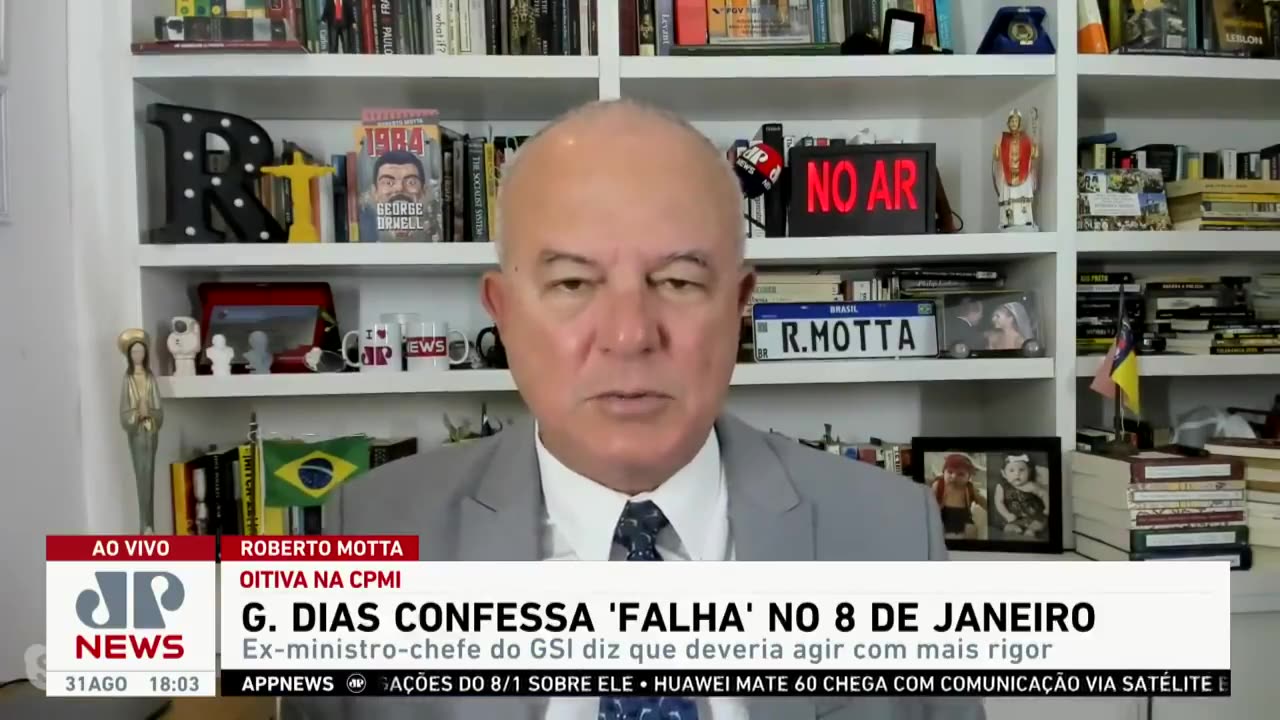 G. Dias confessa falha no 8 de janeiro