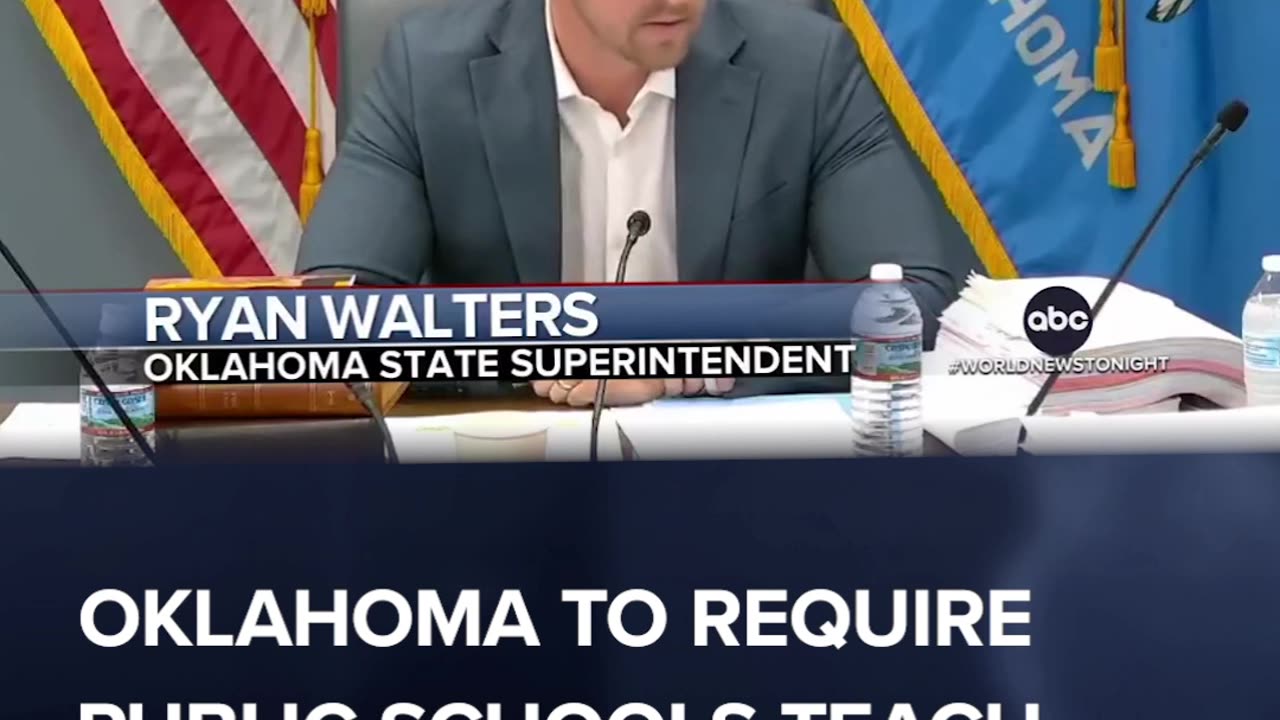 Breaking News! Oklahoma Requires Bible & 10 Commandments in Schools! 🤯 #god #oklahoma #school #news