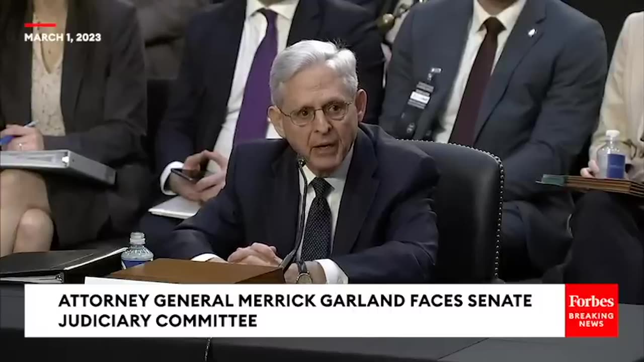 'Wait-Wait-Wait-Wait-Wait!'- Hawley Confronts Garland About Raid On Mar-A-Lago