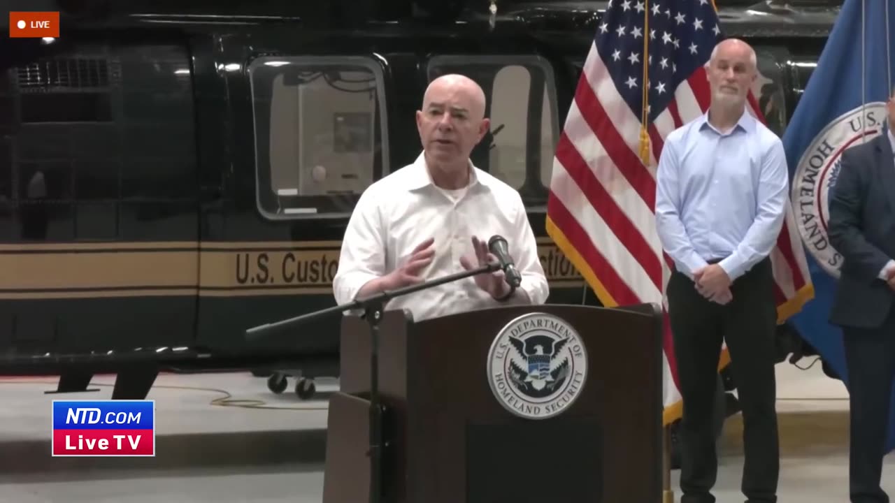 Mayorkas Tours Border Security Operations in Tucson (June 26)