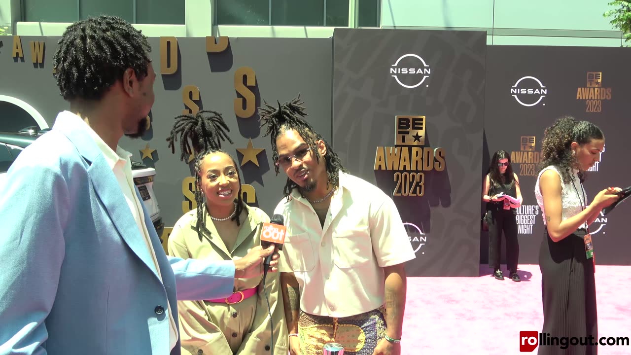 Keith and Ronni Lee attend 2023 BET Awards