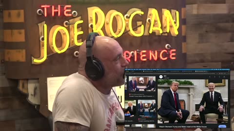 'Look At His F*cking Smile, Dude!': Rogan Takes Wild Guess On Who He Thinks Biden Voted For