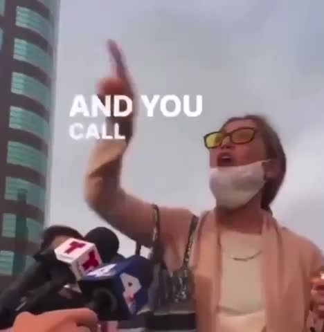 A woman blasts Biden saying he not only destroyed Afghanistan but the whole world.