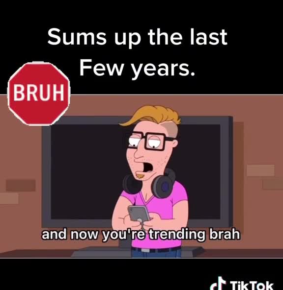 Sums up the last few years