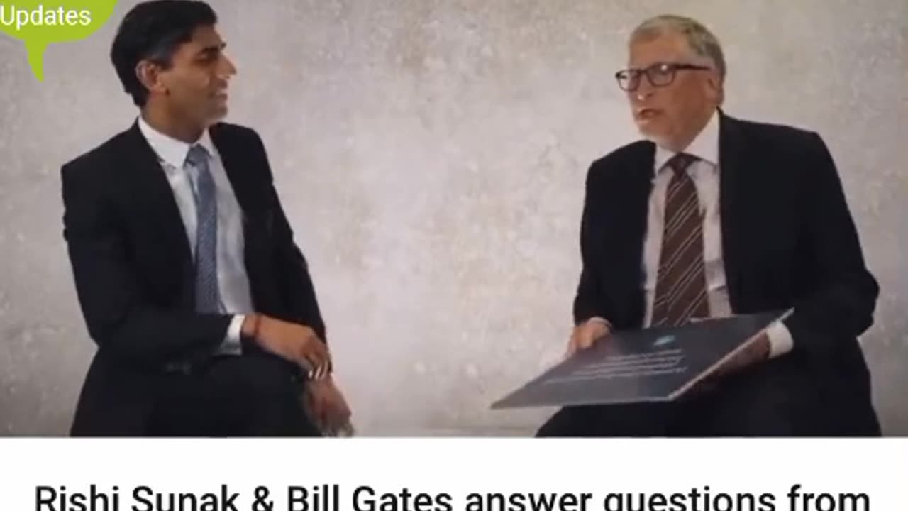 RISHI TRUDEAU & BILL GATES Pushing the benefits of Chatbots