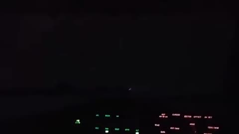 An aircraft evacuating MacDill Air Force Base in Tampa recorded St. Elmo's Fire,