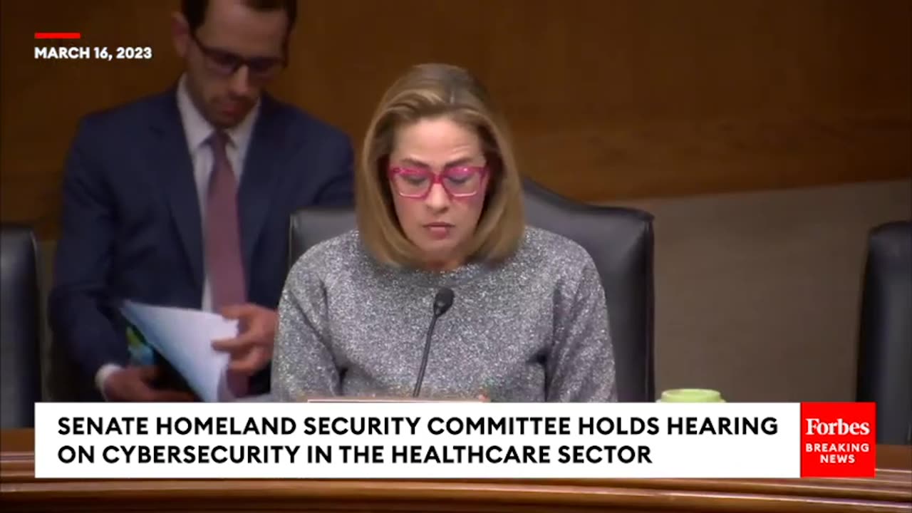 Kyrsten Sinema Warns Cyberattacks On Healthcare ‘Can Literally Be Matters Of Life & Death’