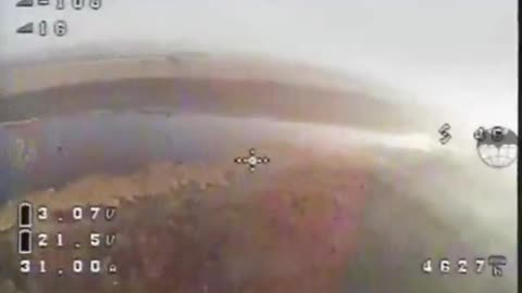 Russian FPV drone attempts to attack UA helicopter but is disabled with EW