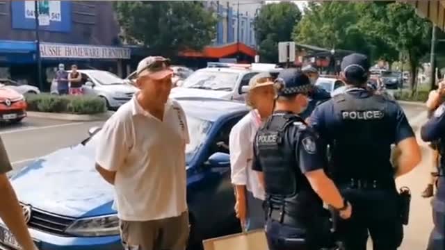 Cops Loose Against Angry Crowd