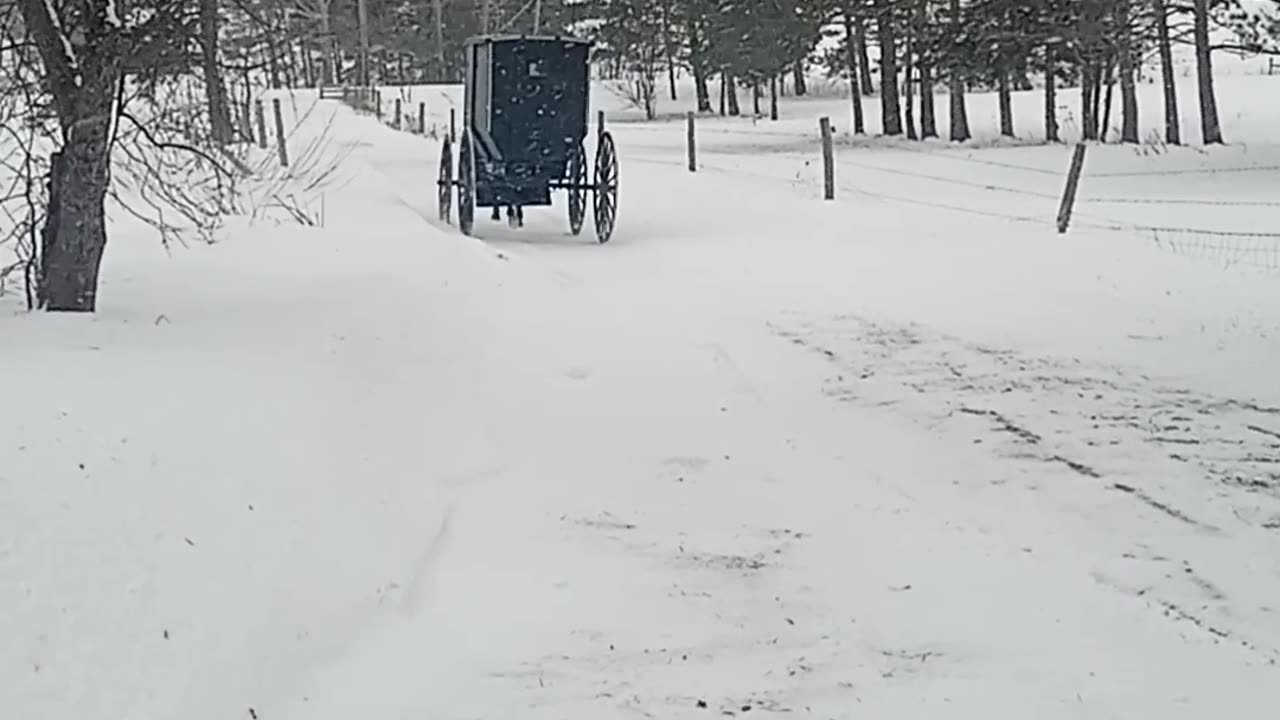 Going to Amish church