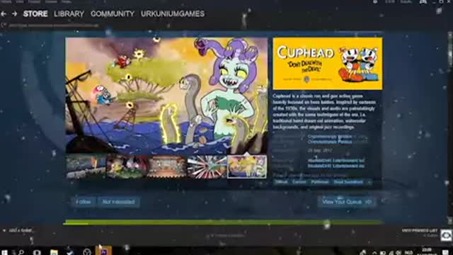 ❤ Cuphead For Christmas ❤ Best 2D Game!