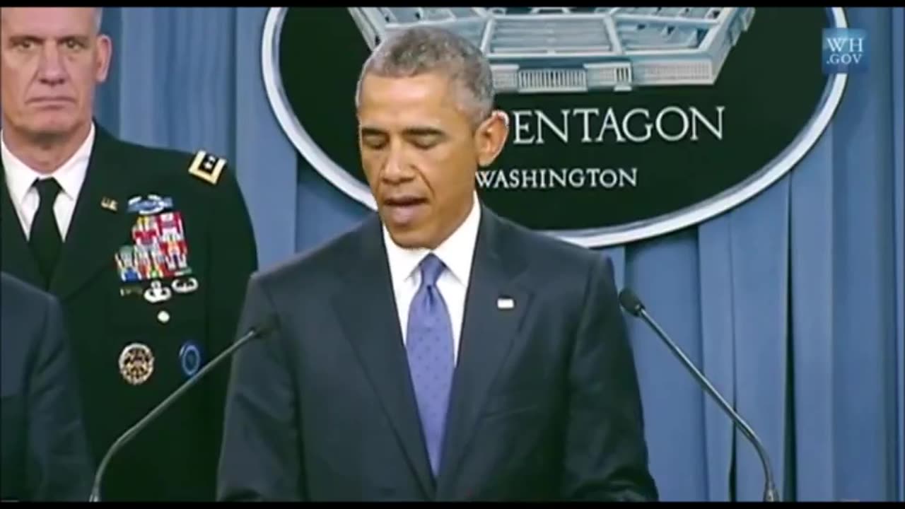 Here's Obama admitting to training ISIS (ISIL)