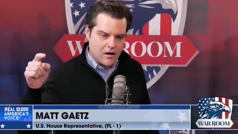 Steve Bannon & Matt Gaetz: The FBI And DoJ Were Taking Illegal Cash From The Russians - 1/24/23