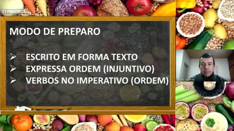 VIDEOAULA: GÊNERO TEXTUAL RECEITA CULINÁRIA