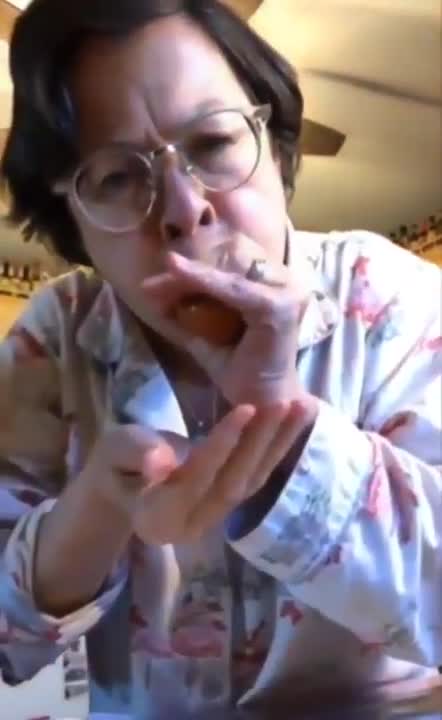 Hilarious Old Man Ruins Wife's Magic Trick