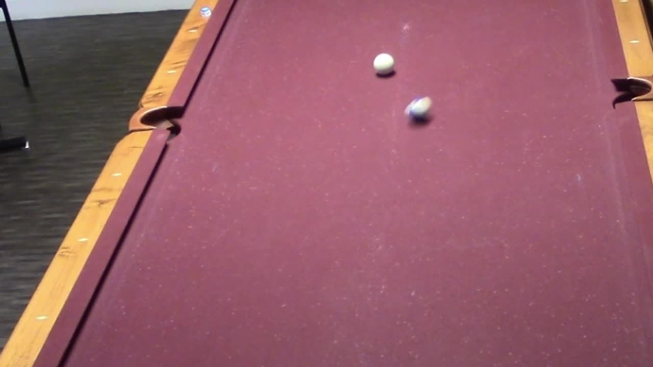 A LITTLE HOP ON THAT CUE BALL!