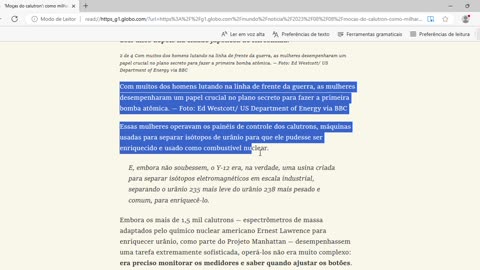 como milhares de mulheres ajudaram a preparar urânio para bomba atômica de Hiroshima sem saber