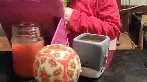 Cute little girl sings song about being grateful