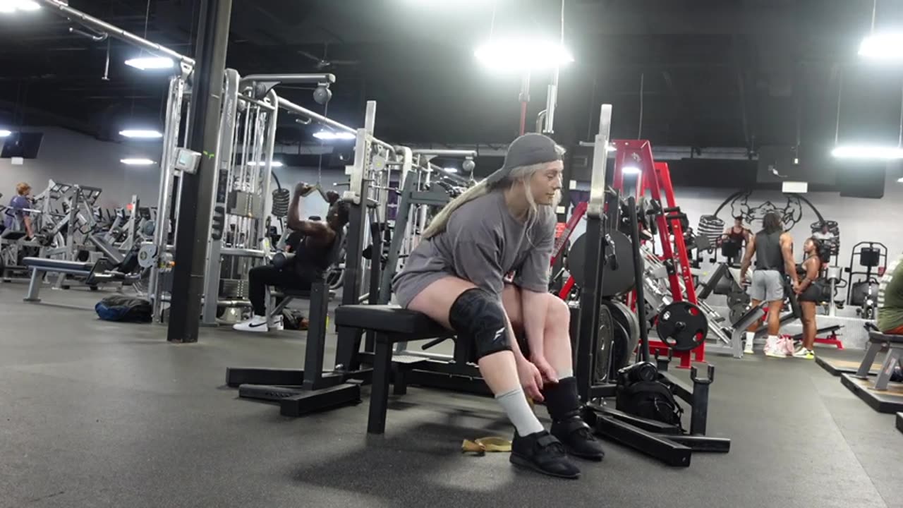 Legs Workout with Hot and Sexy Miranda Cohen