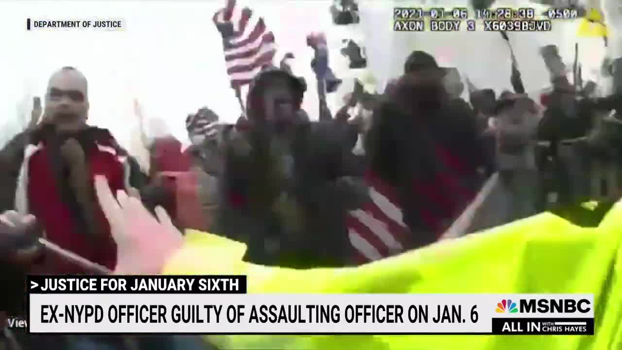 Ex-NYPD Officer Found Guilty Of Attacking Police Officer On Jan. 6