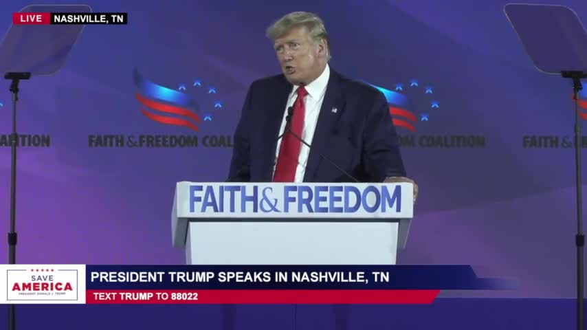 LIVE: President Donald J. Trump in Nashville, Tennessee