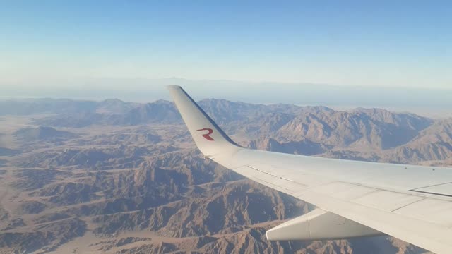 Flying over Egypt