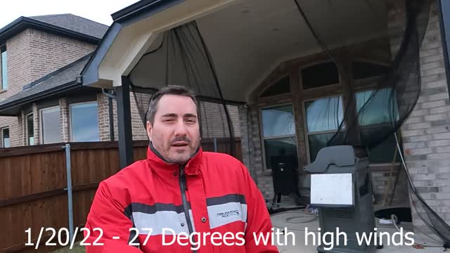 Wylie TX, Cold Cold
