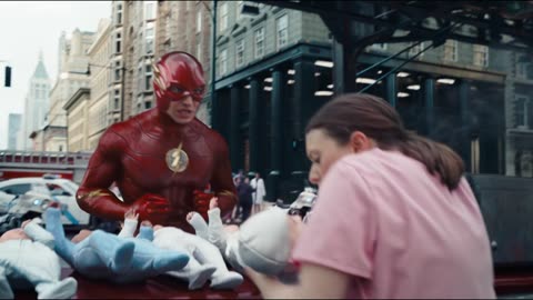 Best flash movie scene batman and superman