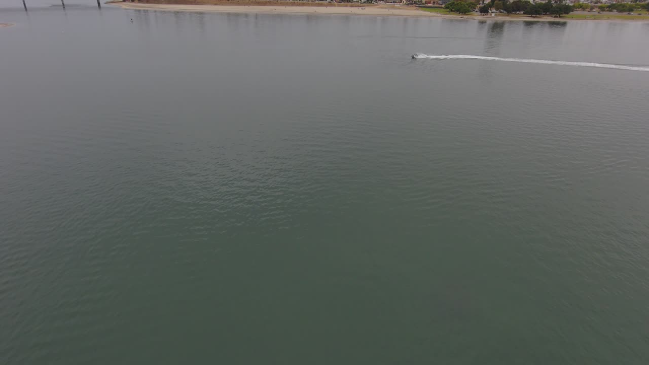 Blasian Babies DaDa Raw 4K Skydio 2+ Footage Mission Bay Boating, Water Ski, Wakeboard, Part 2