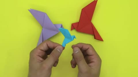 HOW TO MAKE AN ORIGAMI DOVE