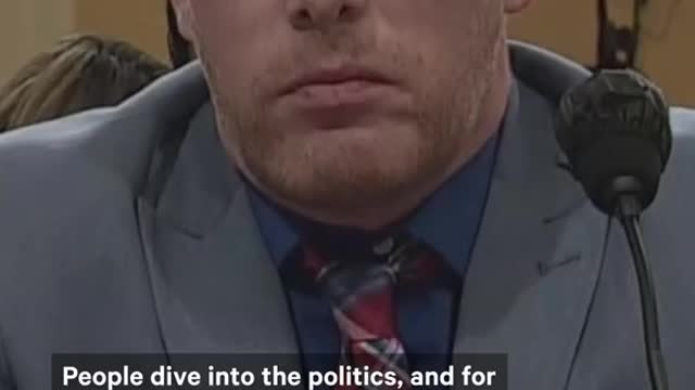 "Take the blinders off"