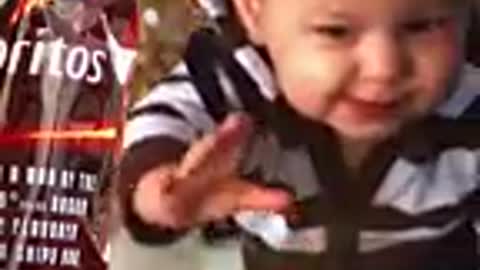 Would you do this with your kid Watch Grandma Slingshot This Baby! #shorts