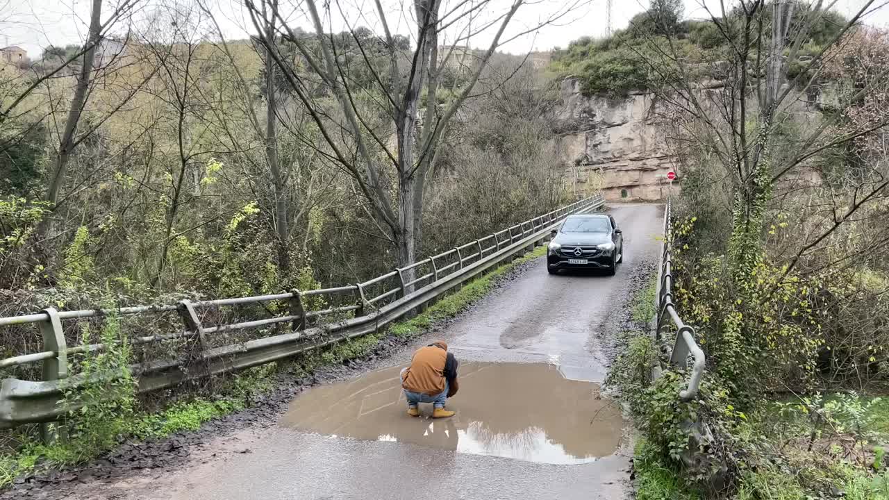 Filming a MERCEDES Commercial with my iPHONE