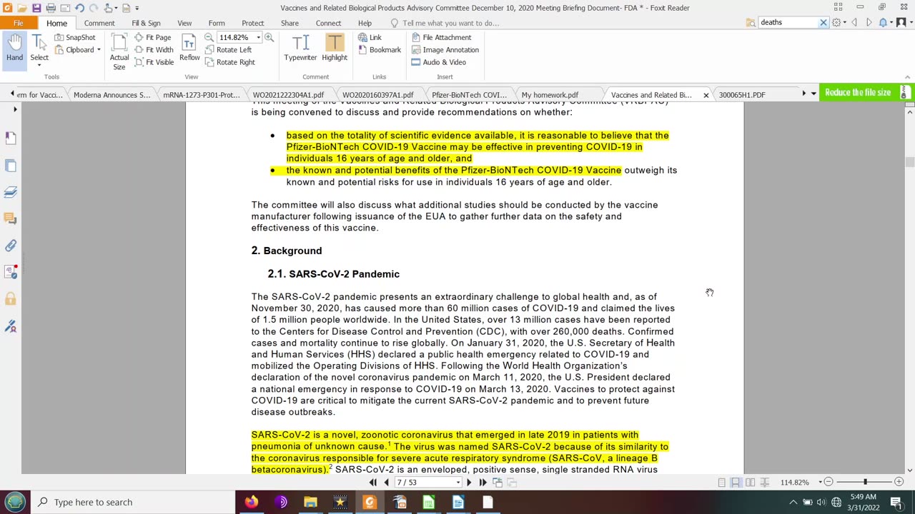 Vaccine 8: Further Evaluation of the Covid Vaccine Trials and Identifying Shills