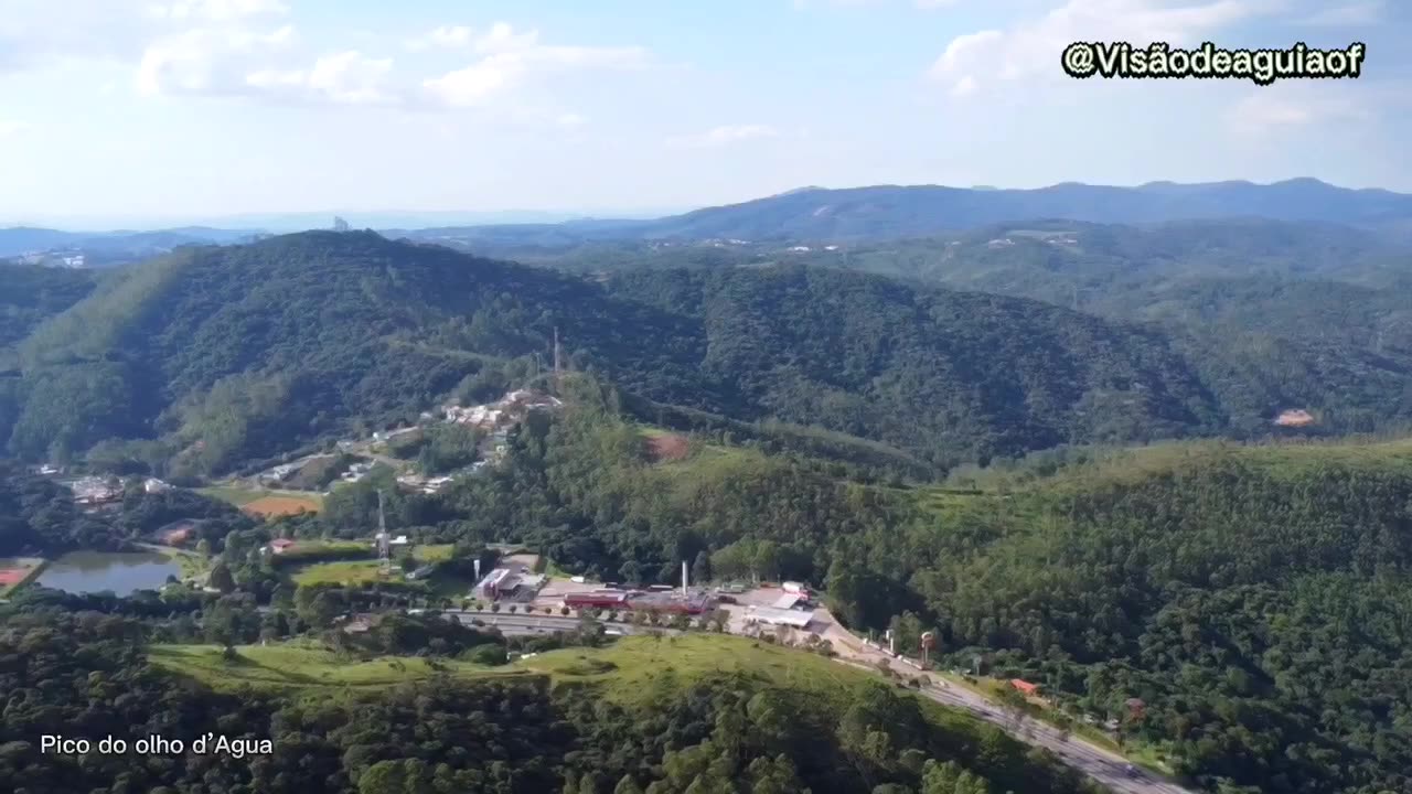 FUI NO PICO DO OLHO D’ÁGUA COM DRONE | VISÃO DE ÁGUIA