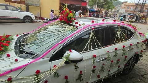 Car decorations for marriage