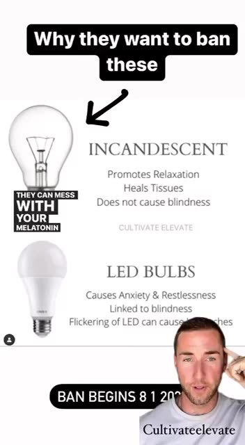 Why incandescent light bulbs are being banned?