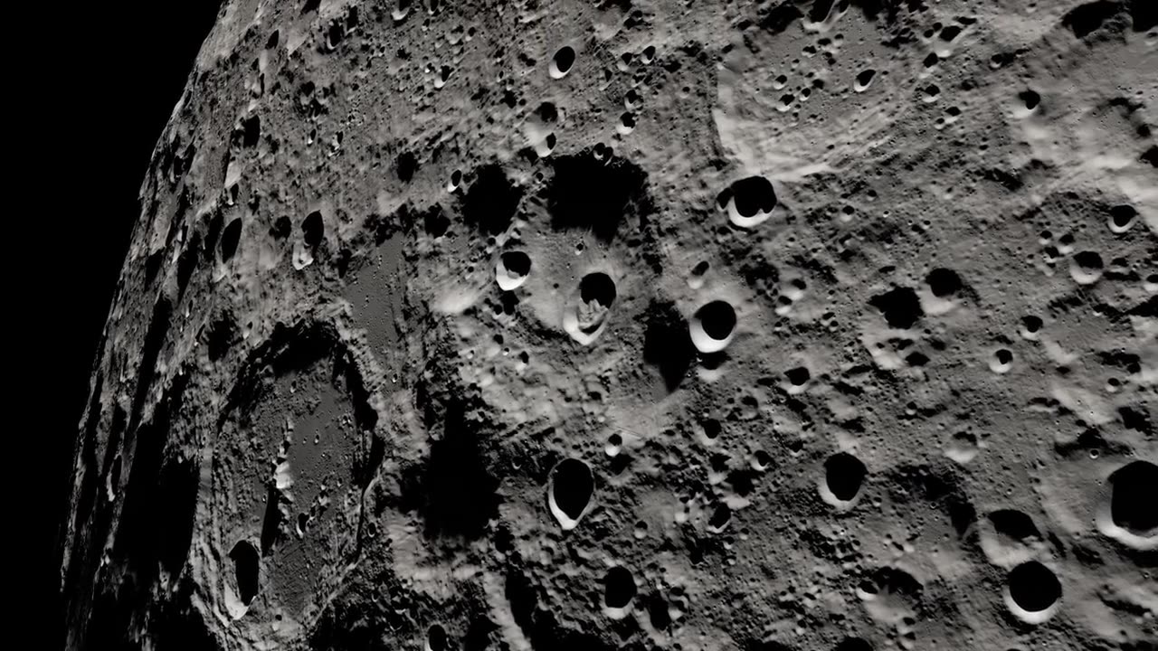 nasa closeup moon 4k