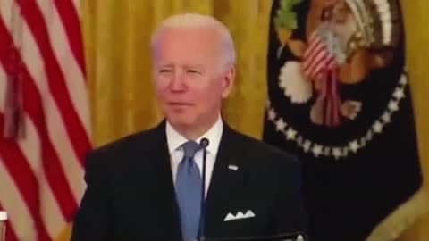 BIDEN TALKING TO HIMSELF