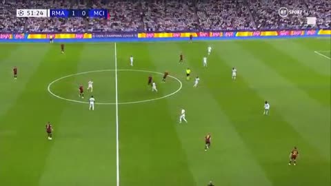 REAL MADRID 1 - 1 MANCHESTER CITY - CHAMPIONS LEAGUE