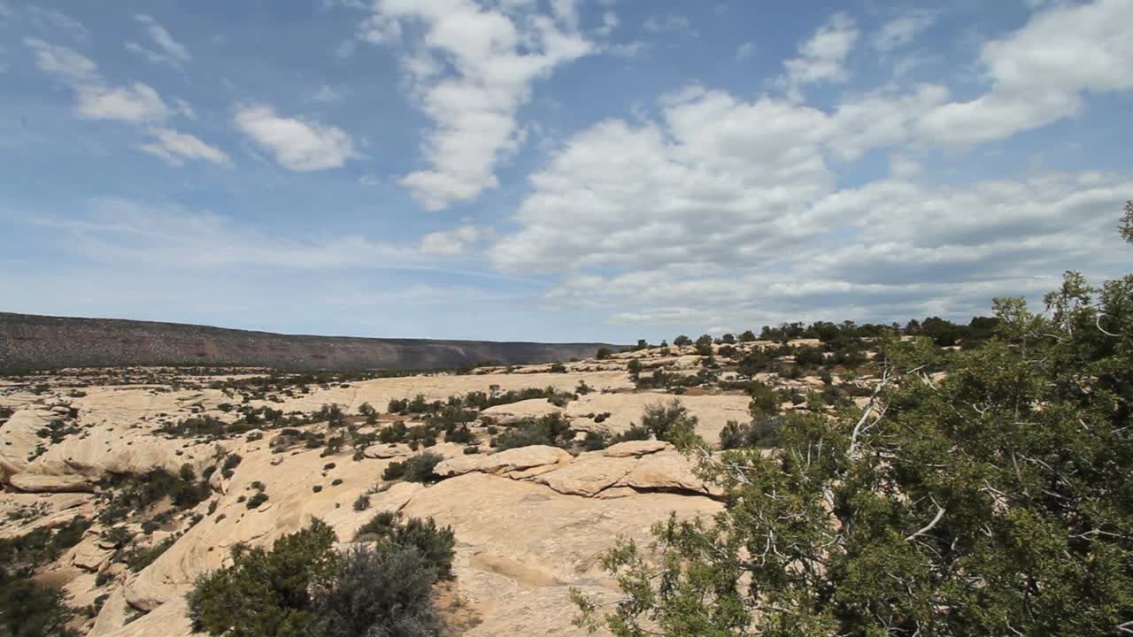 Utah Natural Bridges National Monument time lapse