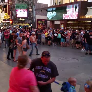 Turista logra captar el verdadero espíritu de lo que sucede en Las Vegas