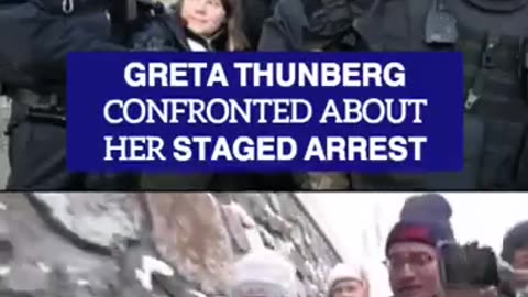 Gretta Asked About Her Arrest Being Staged