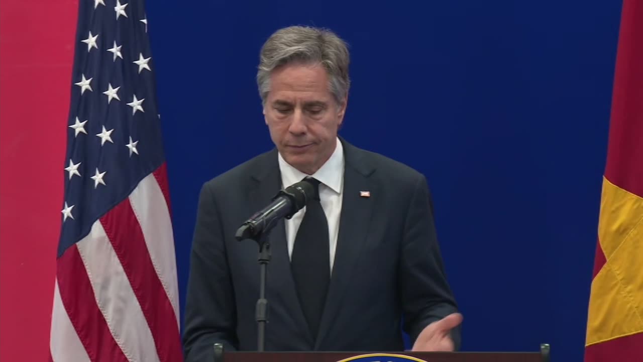 US Secretary of State Blinken says there’s no update on detained WSJ journalist