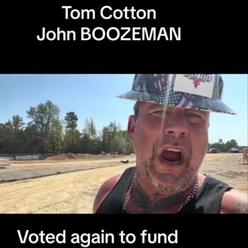 Tom Cotton & John Boozeman Voted To Fund Ukraine - "Both Y'all Can Eat A D!ck"