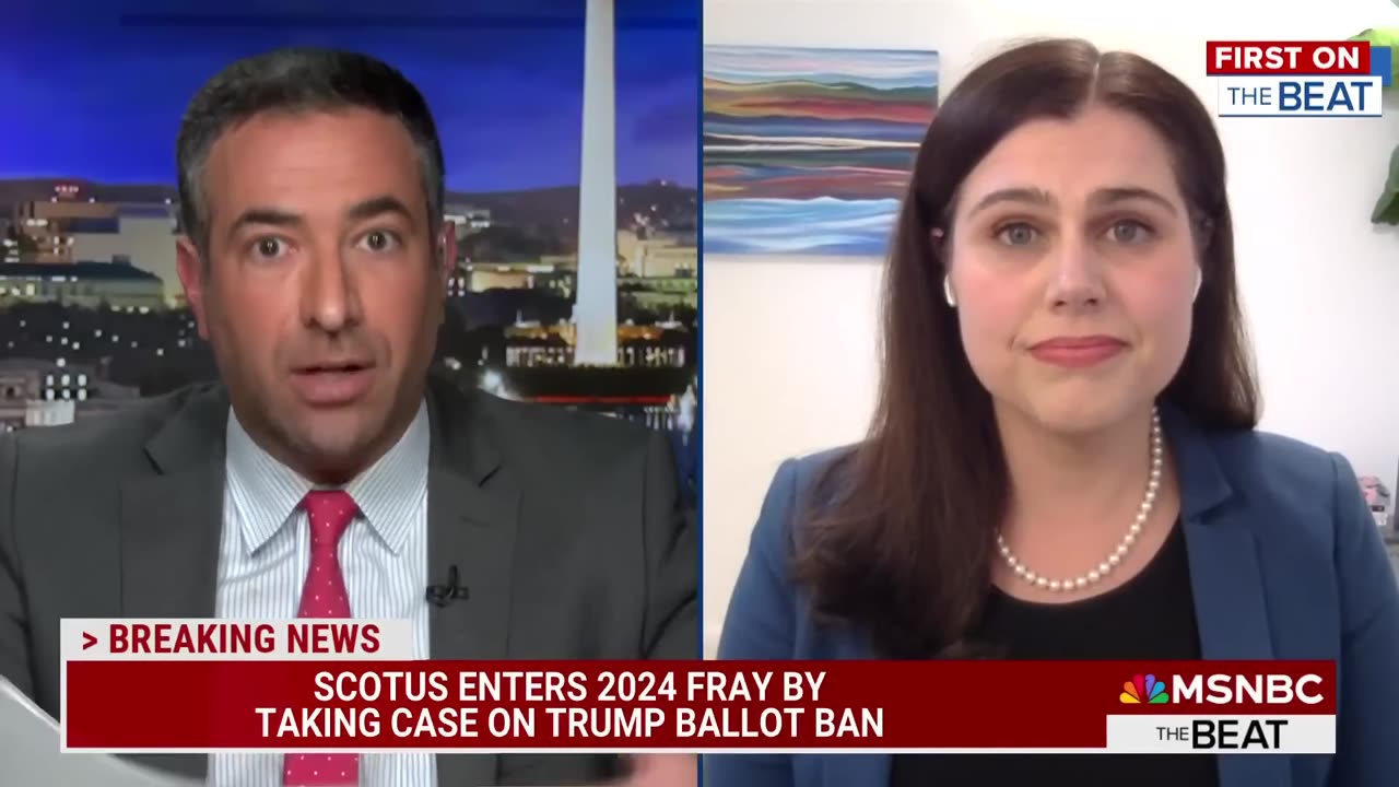 Going nuclear- Can Trump lose 2024 from 'ballot ban'. Top official on SCOTUS case with Ari Melber